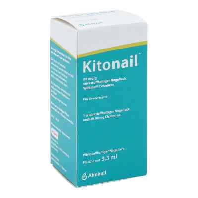 Kitonail wirkstoffhaltiger Nagellack 3.3 ml von ALMIRALL GMBH        PZN 08200186