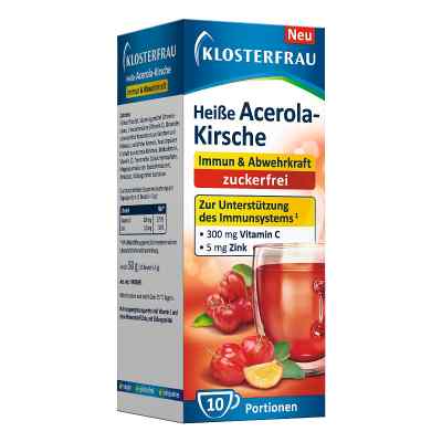 Klosterfrau Heiße Acerola-Kirsche Zuckerfrei Granulat 10X5 g von MCM KLOSTERFRAU Vertr. GmbH PZN 17675133