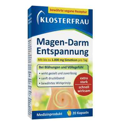 Klosterfrau Magen-Darm Entspannung Kapseln 20 stk von MCM KLOSTERFRAU Vertr. GmbH PZN 10917219