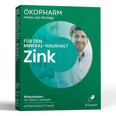 Ökopharm für den Mineral-Haushalt Zink Kapseln