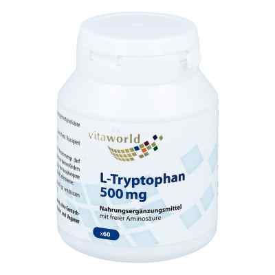 L-tryptophan 500 mg Kapseln 60 stk von Vita World GmbH PZN 09424836