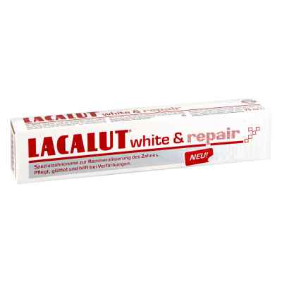 Lacalut white & repair Zahncreme 75 ml von Dr. Theiss Naturwaren GmbH PZN 04387912