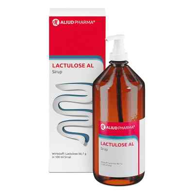 Lactulose AL Sirup bei Verstopfung 1000 ml von ALIUD Pharma GmbH PZN 08423898