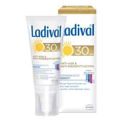 Ladival Gesicht Anti Pigment LSF30 Sonnencreme 50 ml von STADA GmbH PZN 15864137