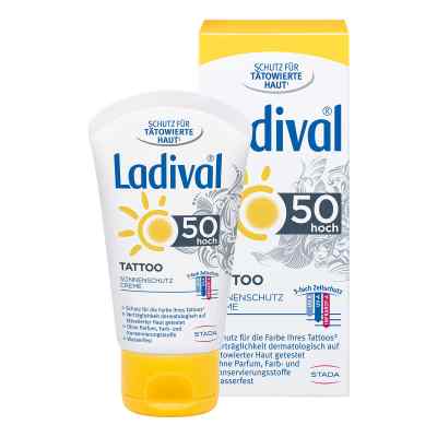 Ladival Tattoo Sonnencreme für tätowierte Haut LSF50 50 ml von STADA Consumer Health Deutschland GmbH PZN 14357562
