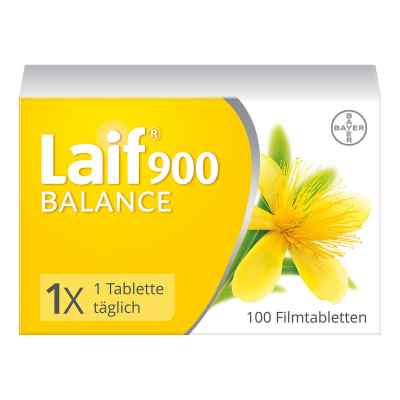 Laif 900 Balance Filmtabletten für Ihr seelisches Gleichgewicht 100 stk von Bayer Vital GmbH PZN 02455874