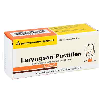 Laryngsan Pastillen 50 stk von Viatris Healthcare GmbH PZN 02180242