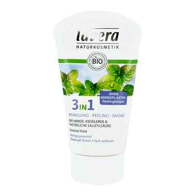 Lavera 3in1 Reinigung Peeling Maske 125 ml von LAVERANA GMBH & Co. KG PZN 11090271