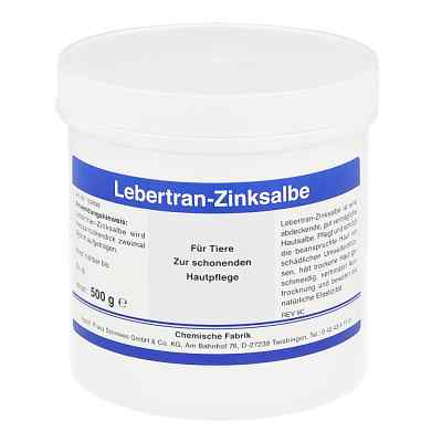 Lebertran Zinksalbe veterinär 500 g von Schmees GmbH PZN 03674590
