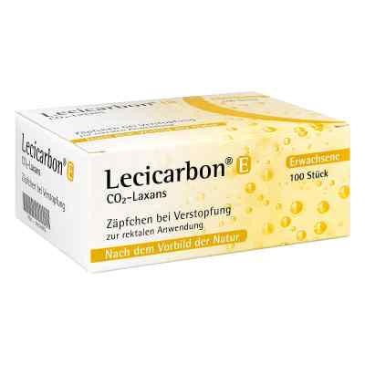 Lecicarbon E CO2-Laxans für Erwachsene 100 stk von athenstaedt GmbH & Co KG PZN 04018882