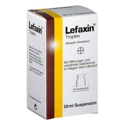 Lefax 41,2 mg/ml Suspension 50 ml von BAYER AUSTRIA GMBH      PZN 08200575