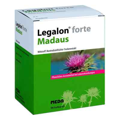 Legalon forte Madaus Hartkapseln 180 stk von MEDA Pharma GmbH & Co.KG PZN 11548215