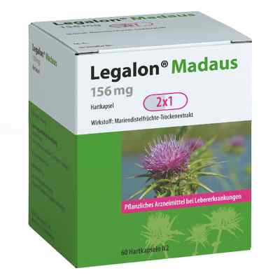 Legalon Madaus 156 mg Hartkapseln 60 stk von Viatris Healthcare GmbH PZN 11548178