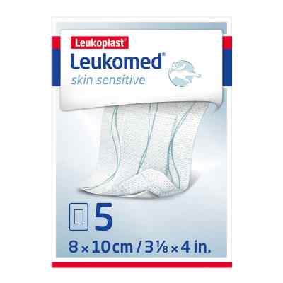 Leukomed Skin Sensitive Steril 8x10 Cm 5 stk von BSN medical GmbH PZN 17410995