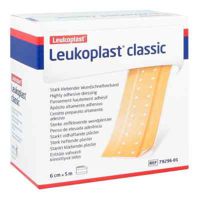 Leukoplast Classic Pflaster 6 cmx5 m Rolle 1 stk von BSN medical GmbH PZN 13838207