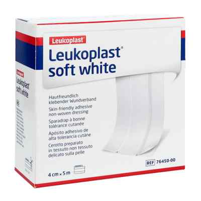 Leukoplast soft white Pflaster 4 cmx5 m Rolle 1 stk von BSN medical GmbH PZN 15424119