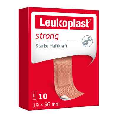 Leukoplast strong Strips 19x56 mm 10 stk von BSN medical GmbH PZN 14219908