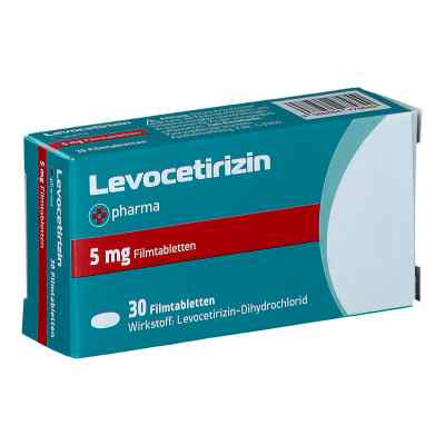 Levocetirizin +pharma 5 mg Filmtabletten 30 stk von PLUSPHARMA ARZNEIMITTEL GMBH     PZN 08200579