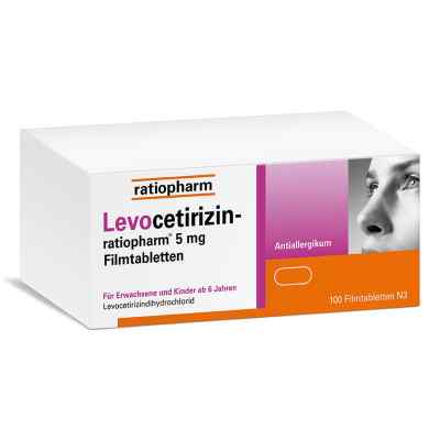 Levocetirizin-ratiopharm 5 mg Filmtabletten