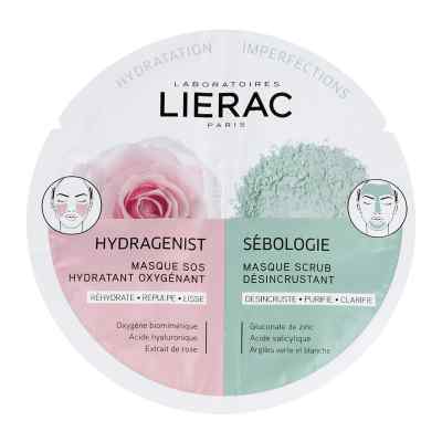 Lierac Masken Hydragenist+sebologie Gesichtsmaske 2X6 ml von Laboratoire Native Deutschland G PZN 16392657