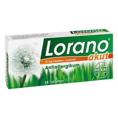 Lorano akut 14 stk von Hexal AG PZN 01691621