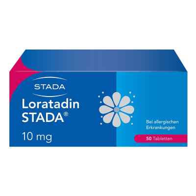 Loratadin STADA 10mg Tabletten bei Allergien 50 stk von STADA GmbH PZN 01592451