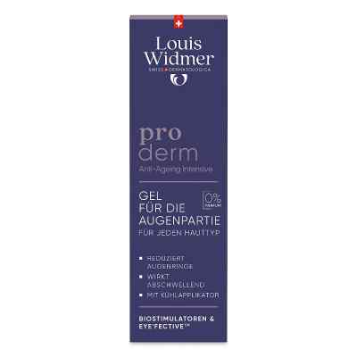 Louis Widmer proderm Gel für die Augenpartie Intensiv o.p