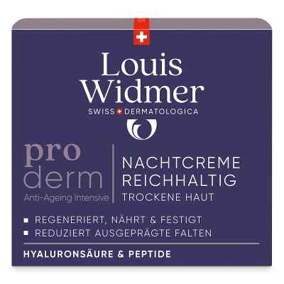 Louis Widmer proderm Nachtcreme Reichhaltig 
