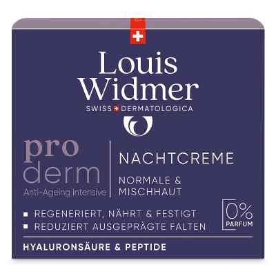 Louis Widmer proderm Nachtcreme unparfümiert