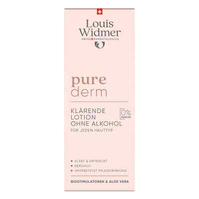Louis Widmer purederm klärende Lotion ohne Alkohol o.p