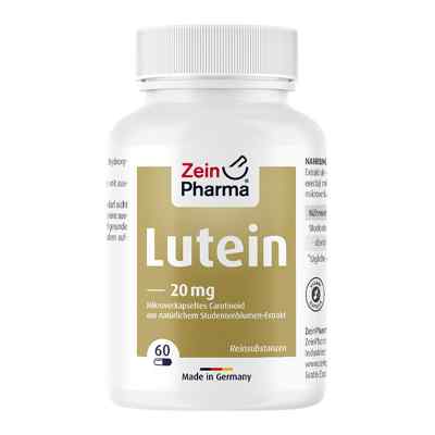 Lutein 20 mg Kapseln mikroverkapselt 60 stk von Zein Pharma - Germany GmbH PZN 11161568