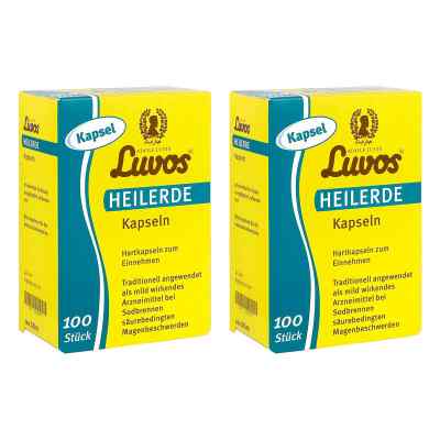 Luvos-Heilerde Kapseln 2x100 stk von Heilerde-Gesellschaft Luvos Just GmbH & Co. KG PZN 08105881