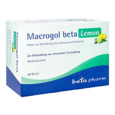 Macrogol Beta Lemon Plv.z.her.e.lsg.z.einnehmen