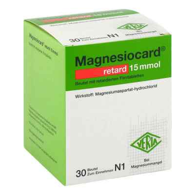 Magnesiocard retard 15 mmol Beutel mit ret.Filmtabl. 30 stk von Verla-Pharm Arzneimittel GmbH &  PZN 06800807