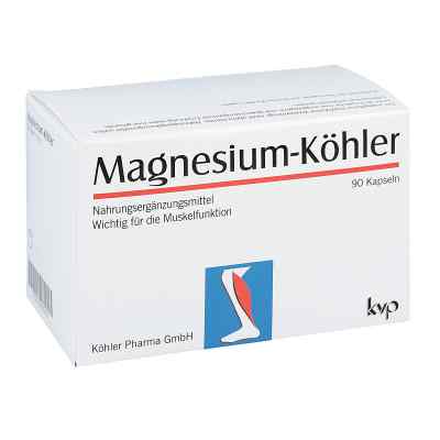 Magnesium Köhler Kapseln 1X90 stk von Köhler Pharma GmbH PZN 06103416