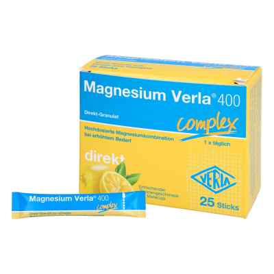 Magnesium Verla 400 Direkt 25 stk von Verla-Pharm Arzneimittel GmbH &  PZN 16917605