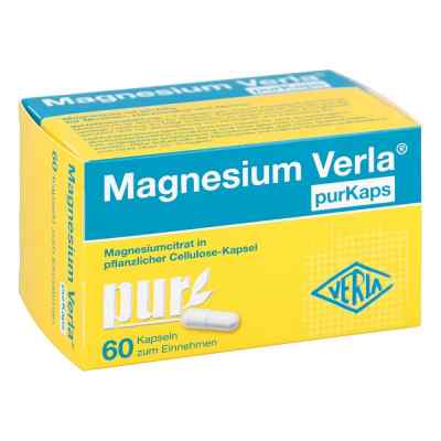 Magnesium Verla purKaps vegane Kapseln zum Einnehmen 60 stk von Verla-Pharm Arzneimittel GmbH &  PZN 11130160