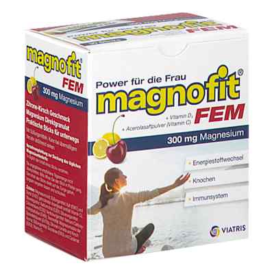 Magnofit FEM 300 mg Magnesium Sticks
