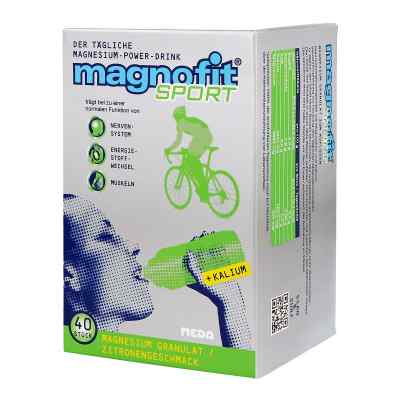 Magnofit Sport Granulat Beutel 40 stk von MYLAN OESTERREICH GMBH           PZN 08200315
