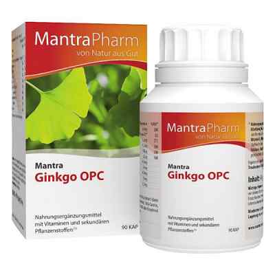 Mantra Ginkgo Opc Kapseln 90 stk von MantraPharm OHG PZN 07798900