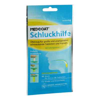 Medcoat Schluckhilfe Gel 10 stk von Hennig Arzneimittel GmbH & Co. KG PZN 11167588