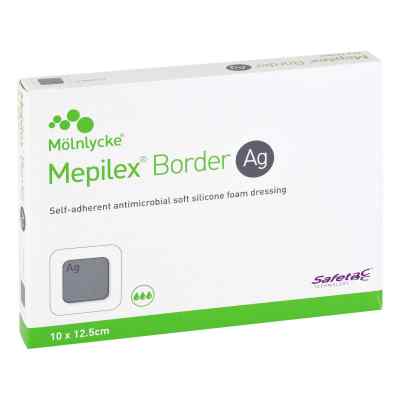 Mepilex Border Ag Schaumverb.10x12,5 cm 5 stk von B2B Medical GmbH PZN 11343298