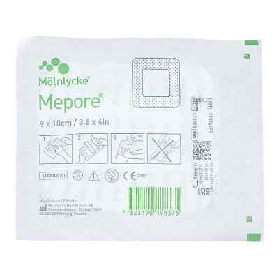 Mepore Verband steril 9x10cm