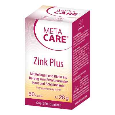 Meta Care Zink+ Kapseln 60 stk von INSTITUT ALLERGOSAN Deutschland  PZN 12729522