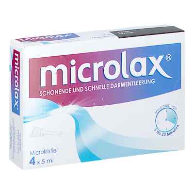 Microlax Microklistier 5ml 4 stk von JOHNSON & JOHNSON GMBH           PZN 08201321