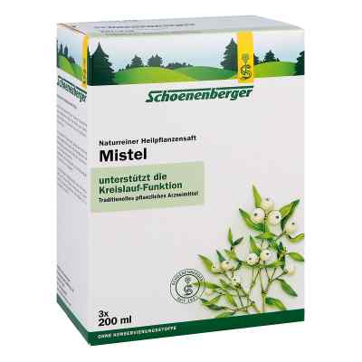 Mistelsaft Pflanzensaft Schoenenberger 3X200 ml von SALUS Pharma GmbH PZN 00700074