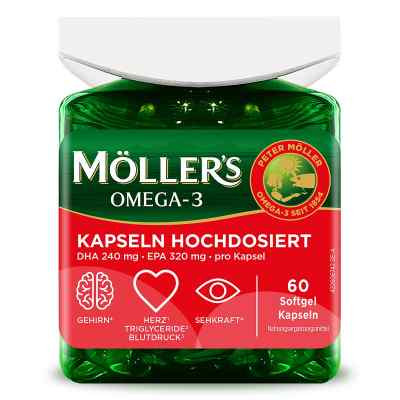 Möller's Omega-3 Kapseln Hochdosiert