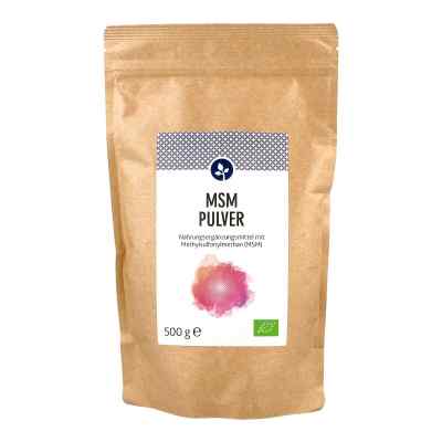 Msm Pulver 100% Methylsulfonylmethan 500 g von Aleavedis Naturprodukte GmbH PZN 14355014
