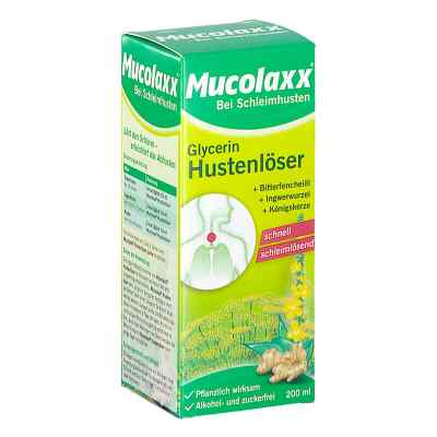 Mucolaxx Glycerin Hustenlöser bei Schleimhusten