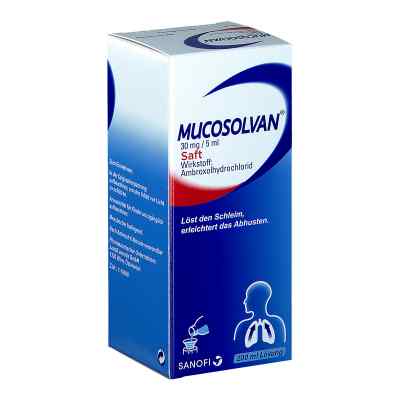 Mucosolvan 30 mg / 5 ml - Saft 200 ml von OPELLA HEALTHCARE AUSTRIA GMBH   PZN 08200622